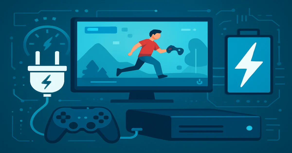 Сколько Вт потребляет игровая приставка во время онлайн-игры?
